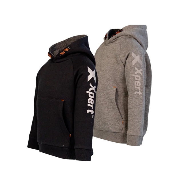 Xpert Pro Junior Pullover Hoodie Black/Grey