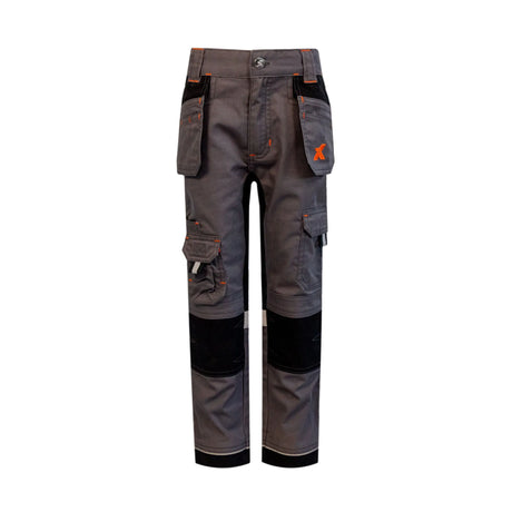 Xpert Pro Junior Work Trousers Black/Grey