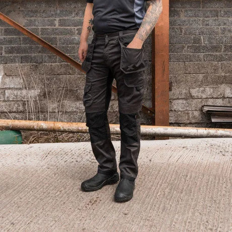 Xpert Pro Stretch+ Work Trouser Black