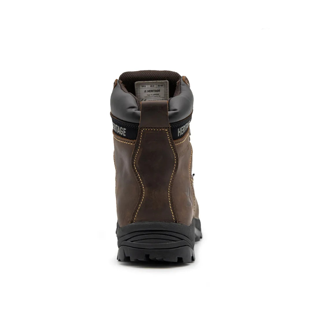 Xpert Heritage Legend S3 Safety Boots Brown