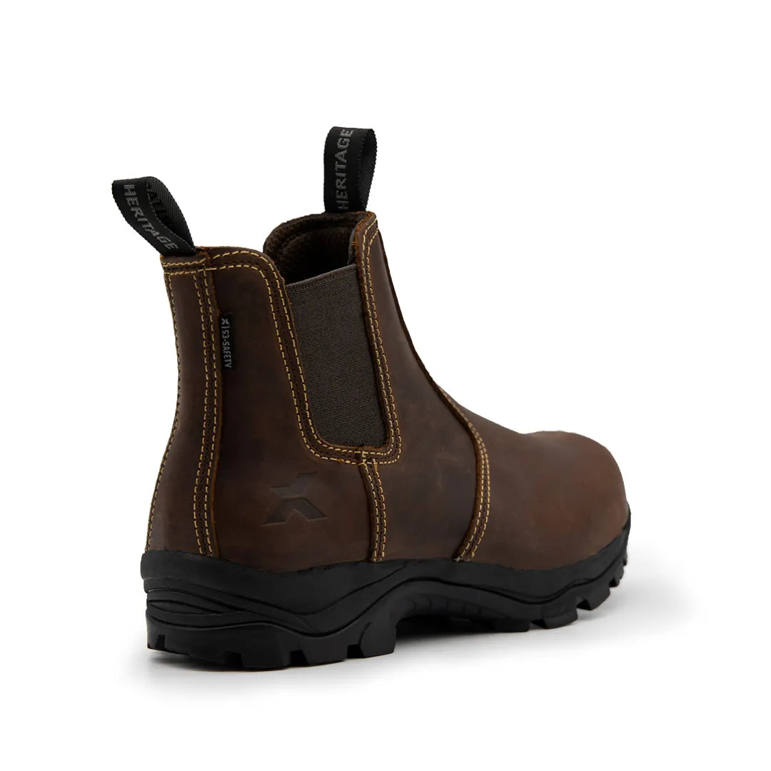 Xpert Heritage Dealer S3 Safety Boots Brown