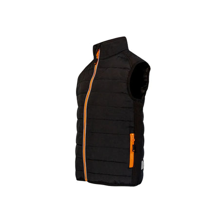 Xpert Pro Rip-Stop Panelled Bodywarmer - Black/Orange