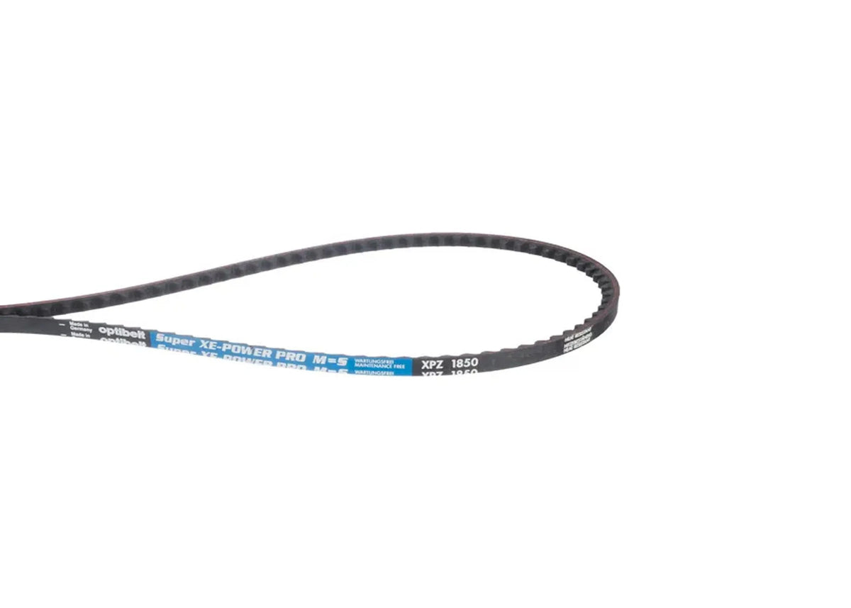 XPZ900 Notched V-Belt (10x8mm) - 900mm Long | High-Performance Raw-Edge Wedge Belt