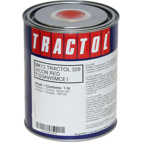 Tractol Paint 1L Vicon Red - MK13