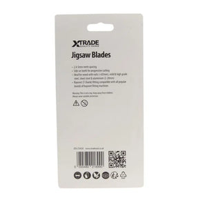 XTRADE JT345XF Jigsaw Blade Metal/Wood (5 Pack) - T-Shank BIM Progressor Blades