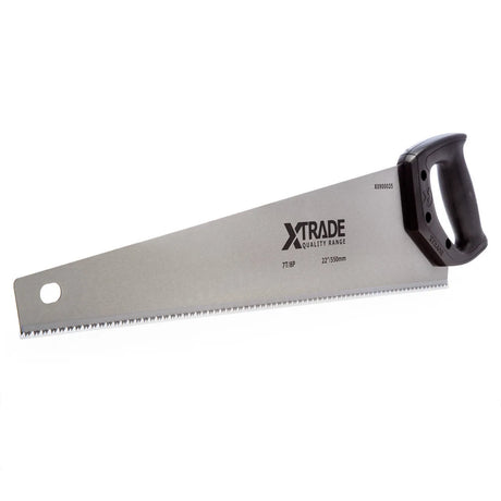XTrade Hardpoint Hand Saw 22" / 550mm - Durable Blade with Universal Hardpoint Teeth