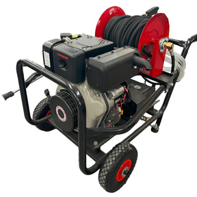 Yanmar 10HP 3000PSI Diesel Pressure Washer with 30m Reel