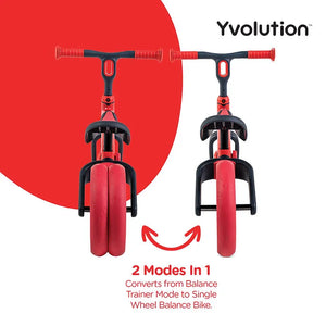 Yvolution Velo Junior Balance Bike Refresh Red