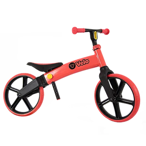 Yvolution Velo Senior Red Balance Bike | Adjustable for Ages 3-5 Years