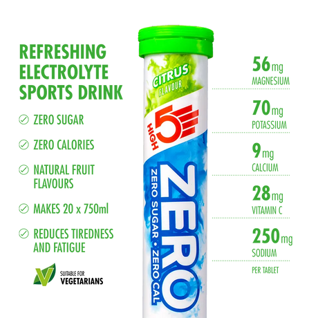ZERO Hydration Tablets Variety Pack - Citrus, Berry, Orange & Echinacea | Sugar-Free Electrolyte Boost
