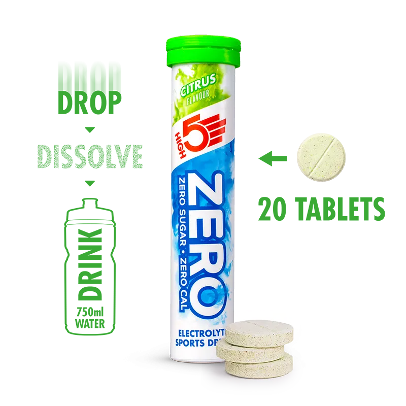 ZERO Hydration Tablets Variety Pack - Citrus, Berry, Orange & Echinacea | Sugar-Free Electrolyte Boost
