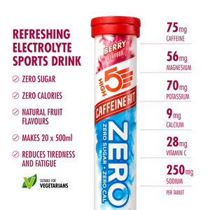 ZERO Hydration Tablets Variety Pack - Citrus, Berry, Orange & Echinacea | Sugar-Free Electrolyte Boost