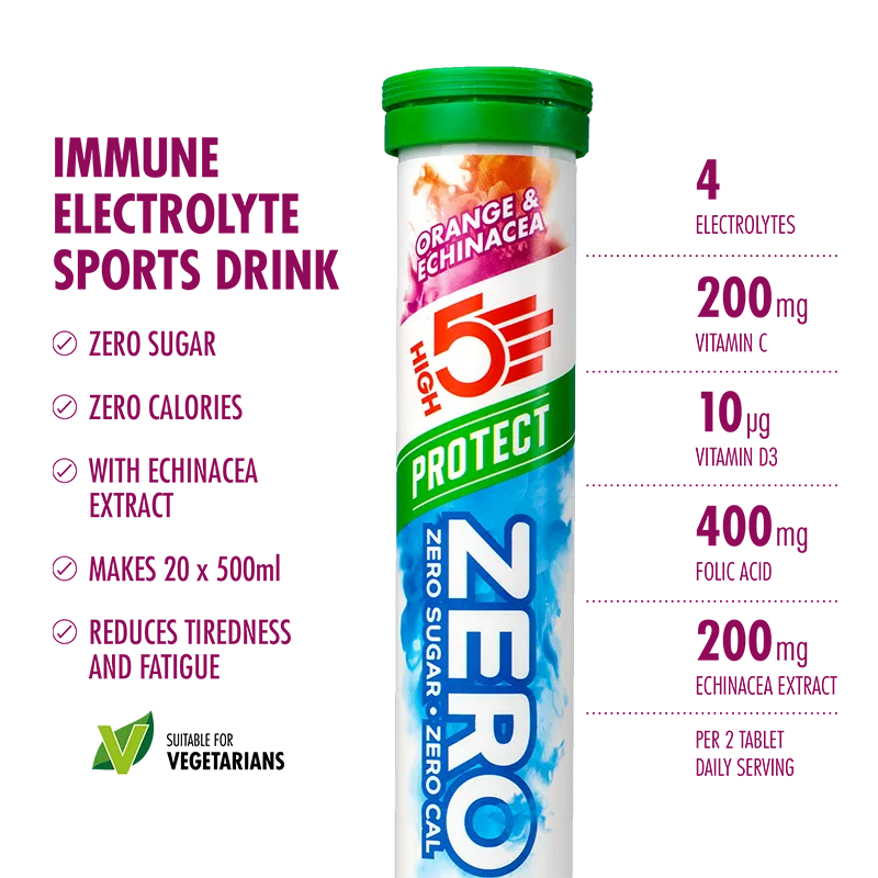 ZERO Hydration Tablets Variety Pack - Citrus, Berry, Orange & Echinacea | Sugar-Free Electrolyte Boost