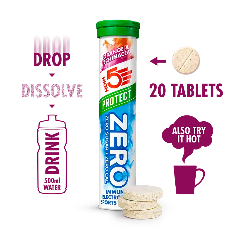 HIGH5 Zero Protect | Sugar-Free Electrolyte Drink with Vitamin C