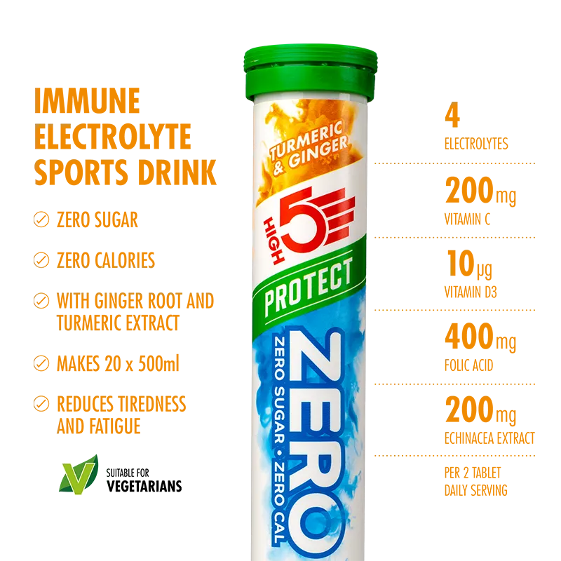 HIGH5 Zero Protect | Sugar-Free Electrolyte Drink with Vitamin C