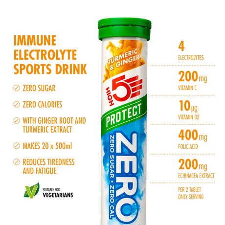 HIGH5 Zero Protect | Sugar-Free Electrolyte Drink with Vitamin C