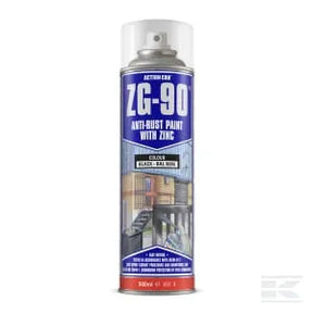 ZG90 Anti Rust Paint Aerosol Black 500ml