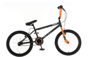 Zombie Outbreak 20" BMX Bike - Alloy Wheels, Stunt Pegs, Black/Orange