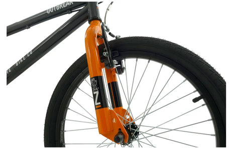 Zombie Outbreak 20" BMX Bike - Alloy Wheels, Stunt Pegs, Black/Orange