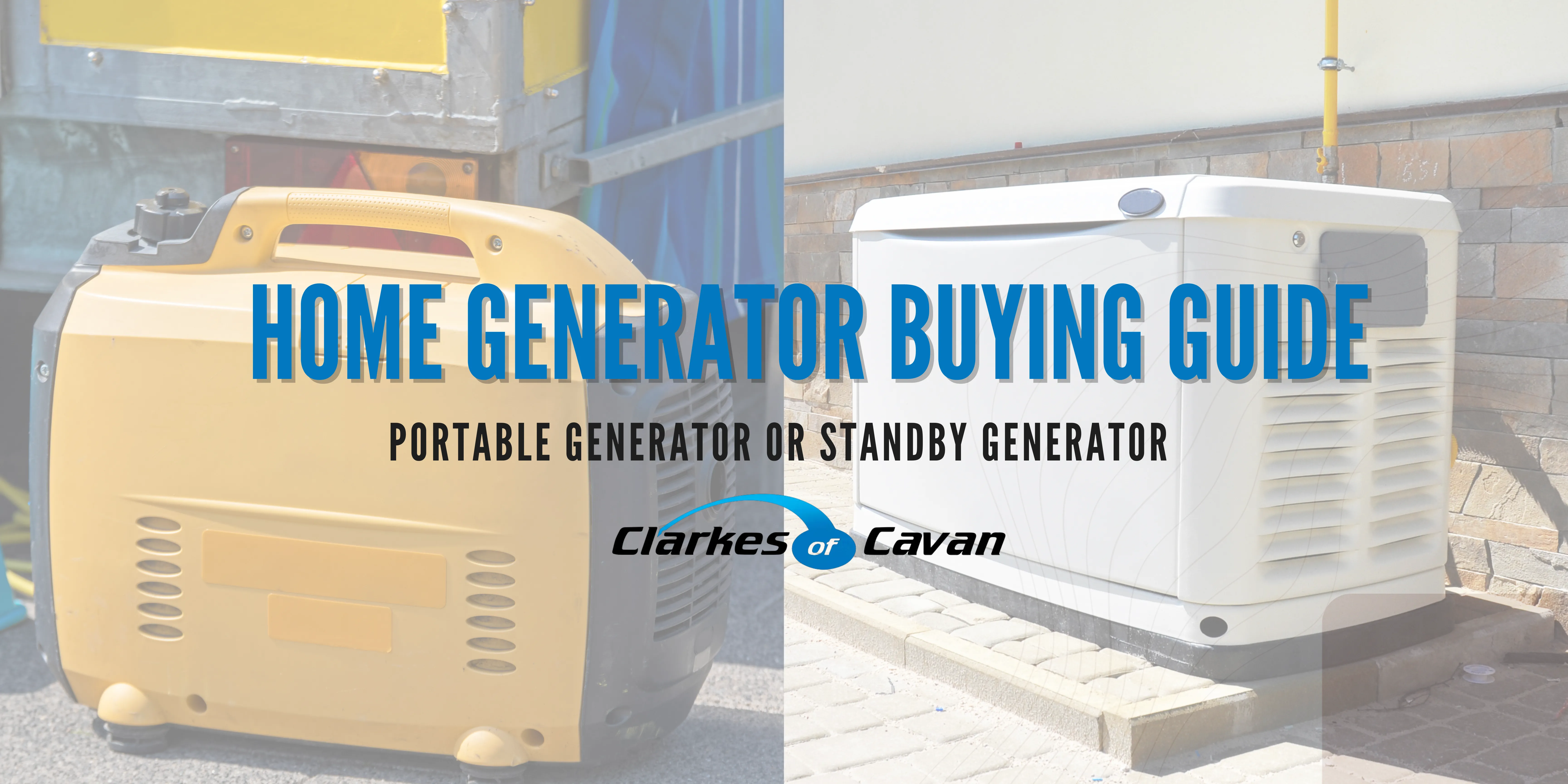 Home Generator Buying Guide: Portable Generator or Standby Generator? 