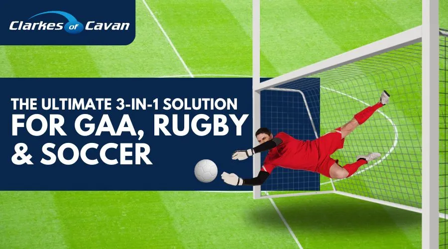 Multi-Sport Goalposts: The Ultimate 3-in-1 Solution for GAA, Rugby & Soccer Enthusiasts