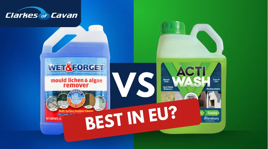 Wet & Forget vs Actiwash: Best in EU? 2025