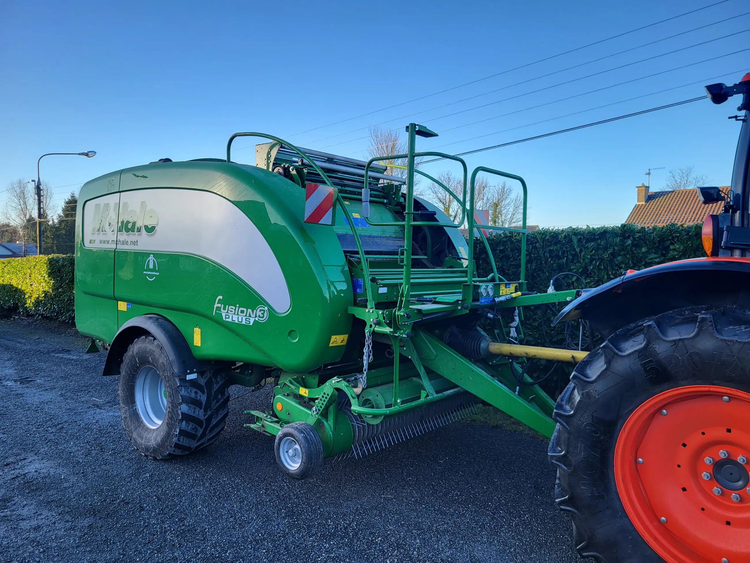 McHale Fusion 3 Plus Baler & Wrapper