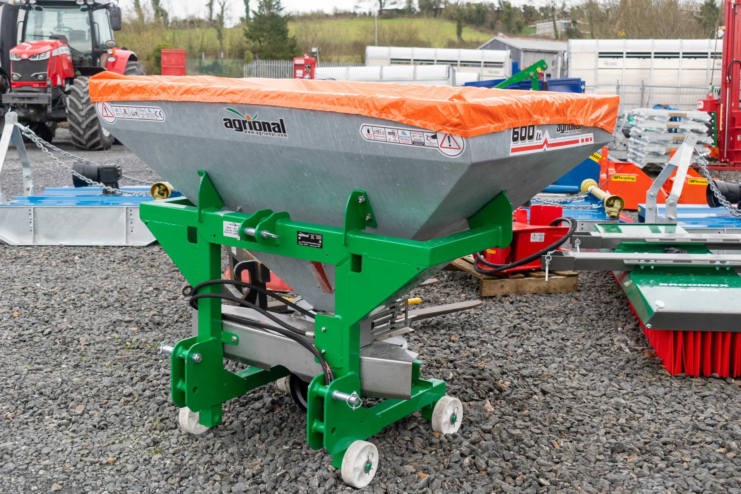 Agrional AG-TAV 600L Fertiliser Spreader Single Disc