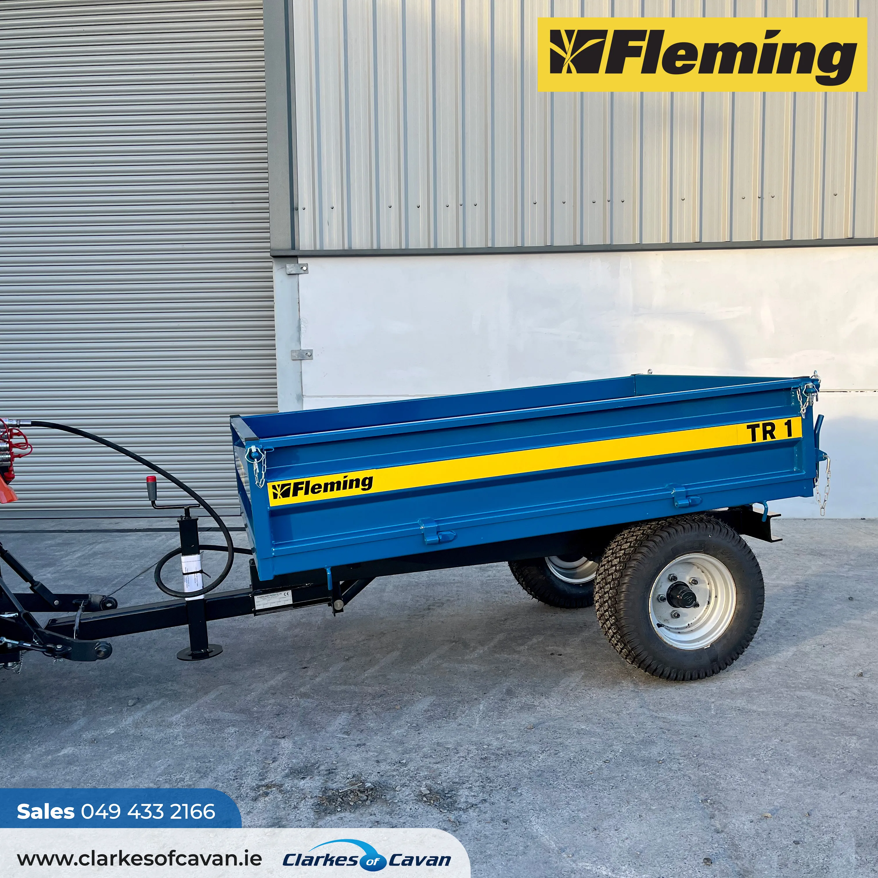 Fleming TR1 Tipping Trailer
