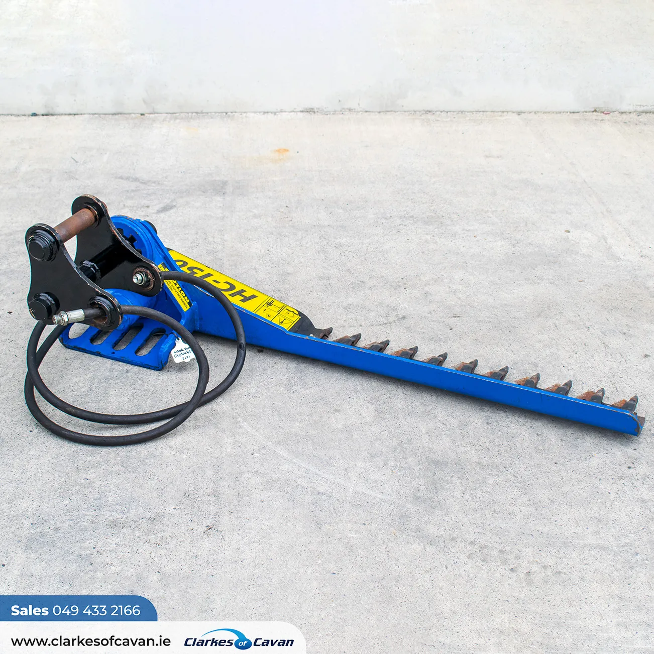 Used Slanetrac HC150 Hedge Trimmer