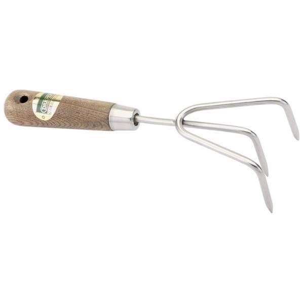 Draper Stainless Steel Heavy Duty Hand Cultivator with FSC Ash Handle