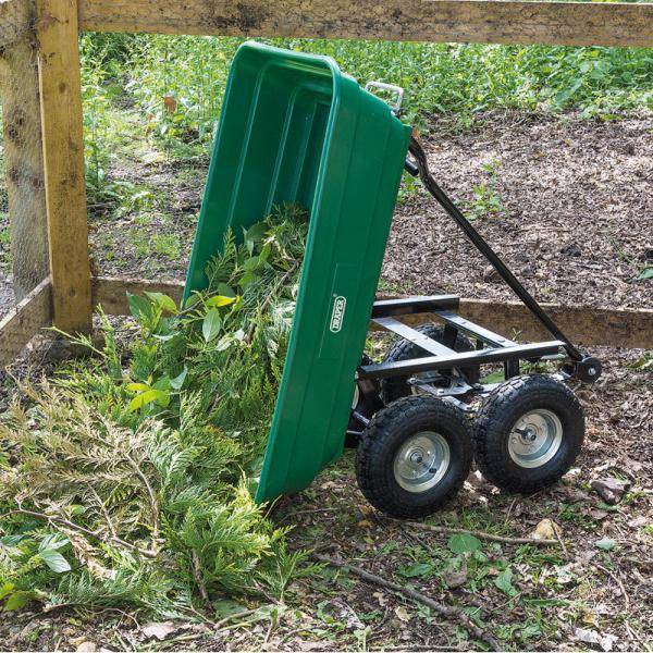 Draper 75L Gardeners Cart with Tipping Feature