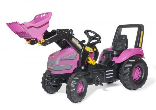 Rolly Kids Pink X-Trac Pedal Tractor