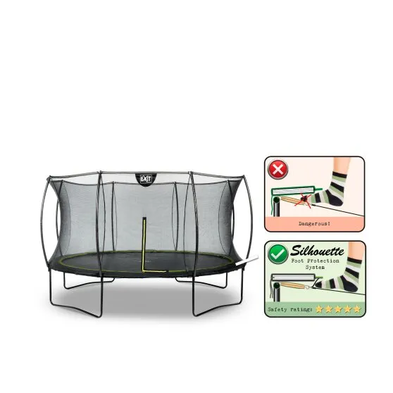EXIT Silhouette trampoline 12ft