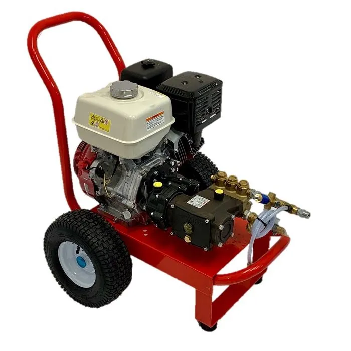 Honda 13HP Petrol Pressure Washer w/ Geardrive Pump, Wheel Mounted Frame