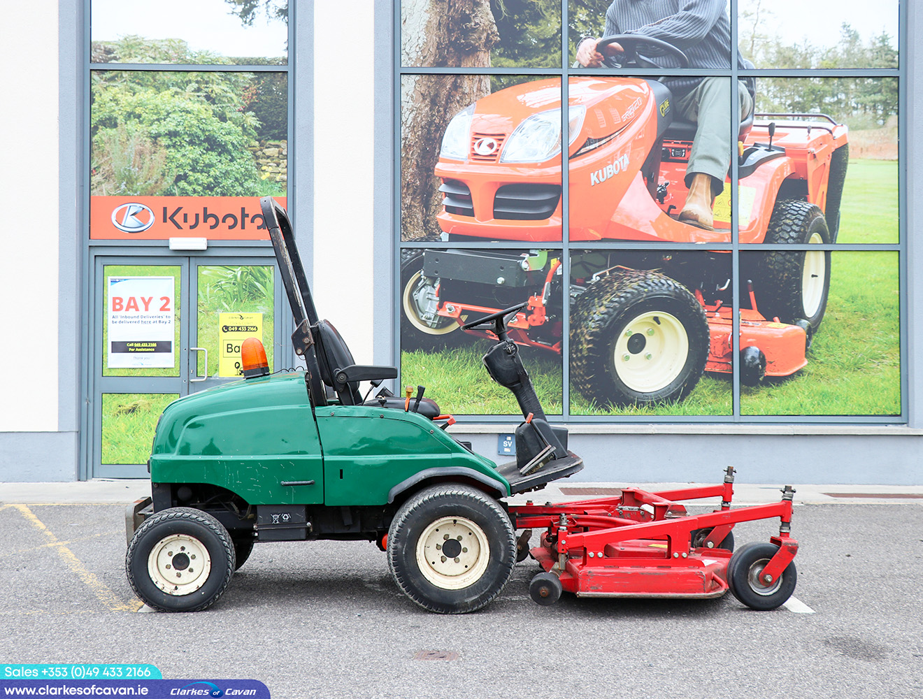 Used Shibura Out Front Mower Lawnmower