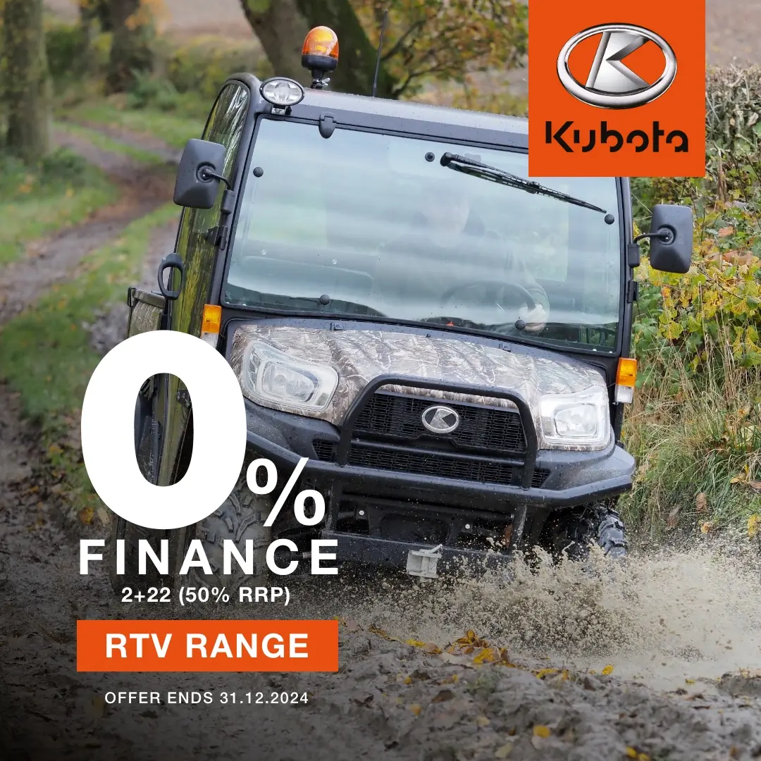 Kubota RTV-X1110 navigating terrain with ease